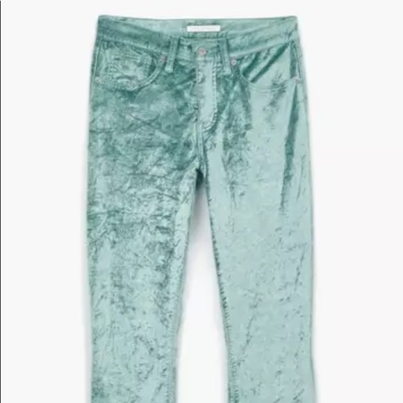 NWT Lucky Brand Mid Rise Ava Velvet Skinny Jeans - Picture 8 of 8